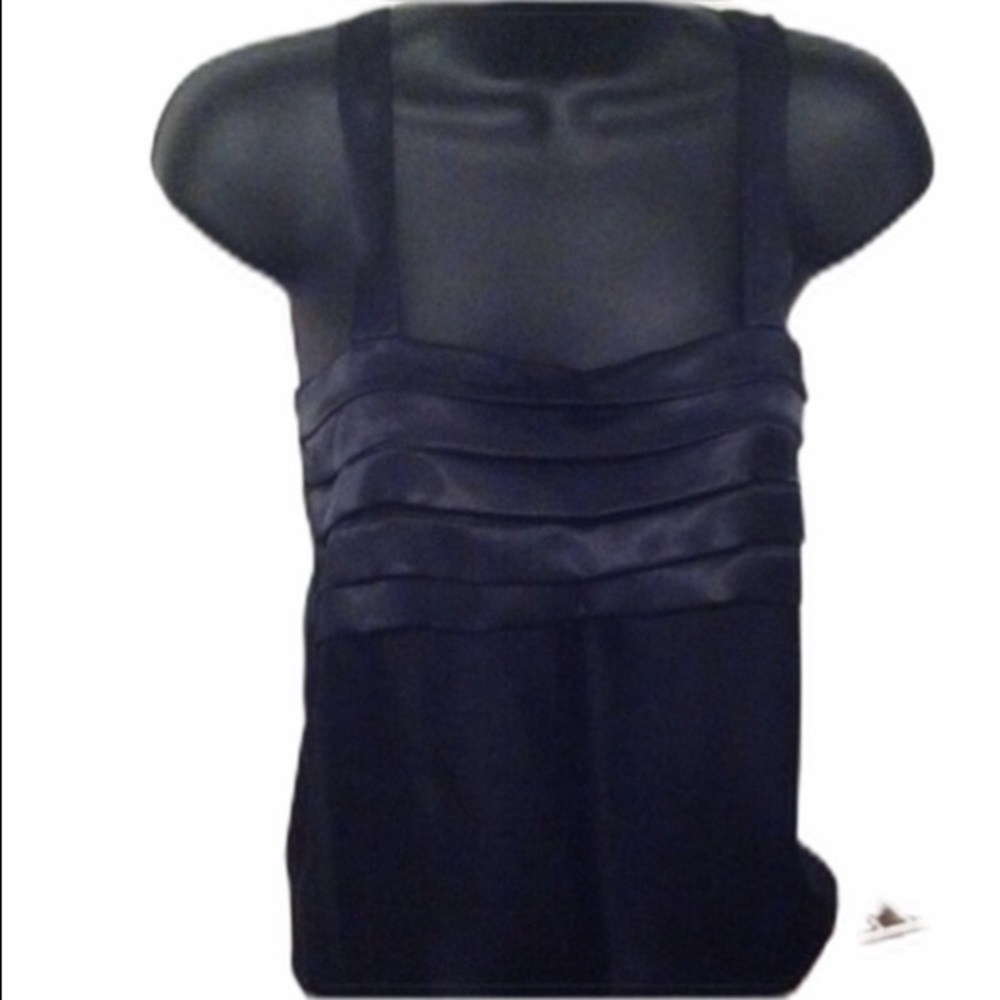 *nwt Talbots Black Silky Feel Top 4